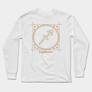 Sagittarius Zodiac Sign Long Sleeve T-Shirt